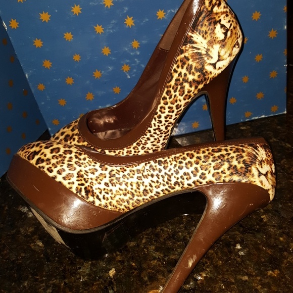 CHEETAH! Top Moda Heels - Picture 5 of 6